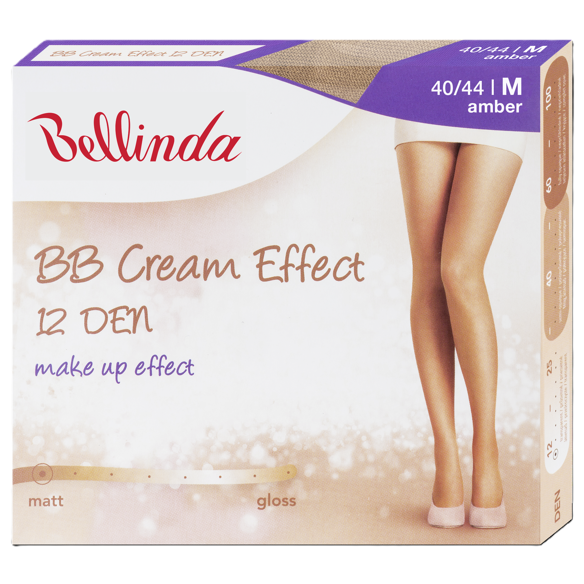 BELLINDA BB CREAM EFFECT, 12 denske hlačne nogavice