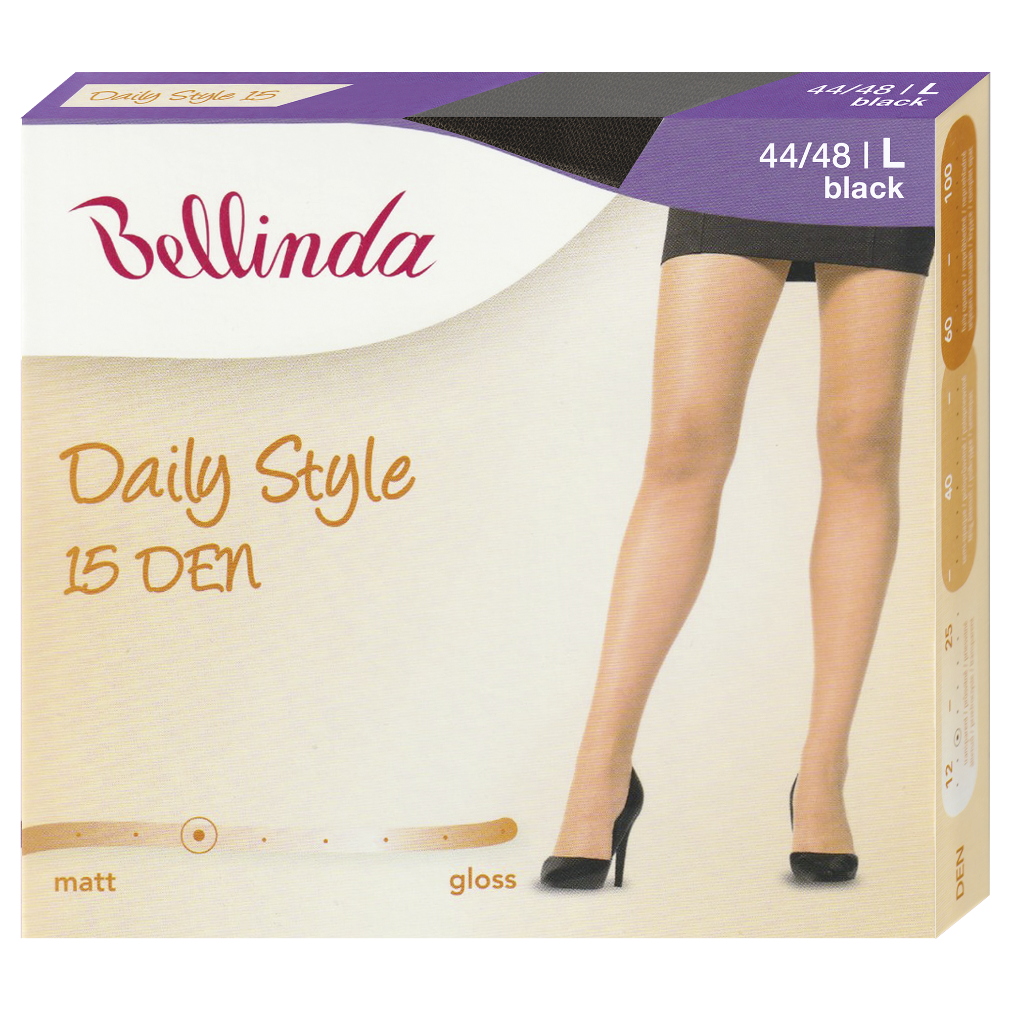 BELLINDA DAILY, 15 denske hlačne nogavice